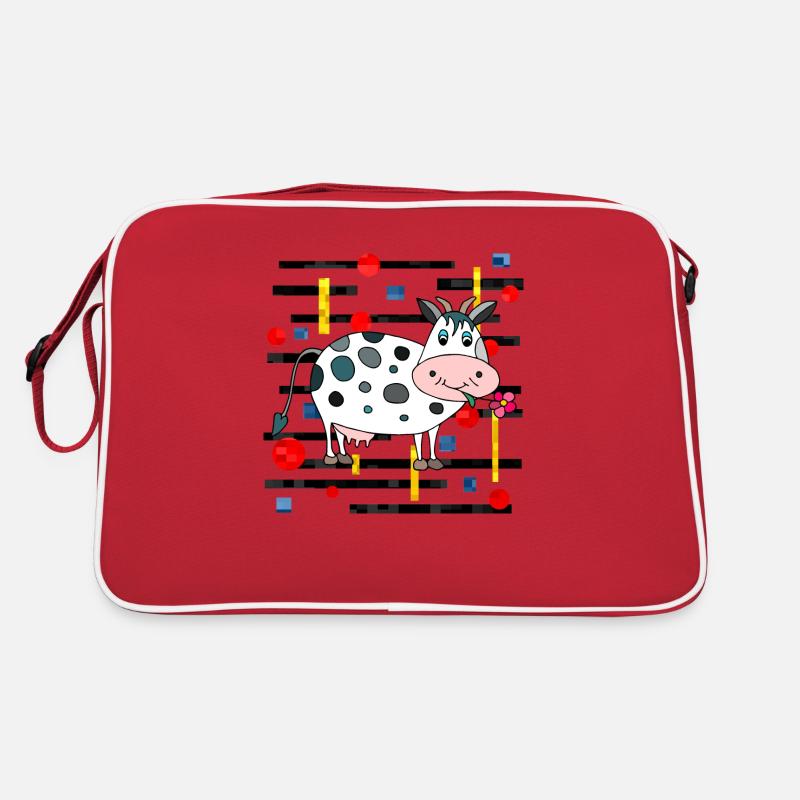 Kuh Retro Tasche