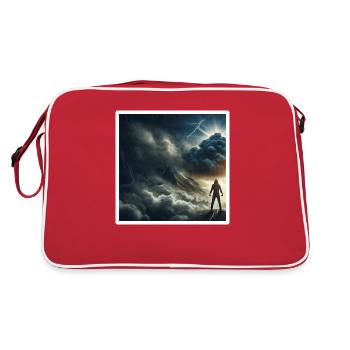 Résilience - Sac Retro - rouge/blanc - Dos