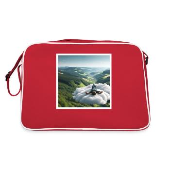 Voyages fantastiques - Sac Retro - rouge/blanc - Dos