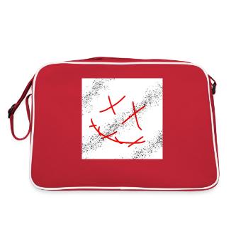 Sourire mortel - Sac Retro - rouge/blanc - Dos
