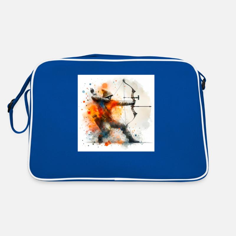 Archer aquarelle Sac Retro