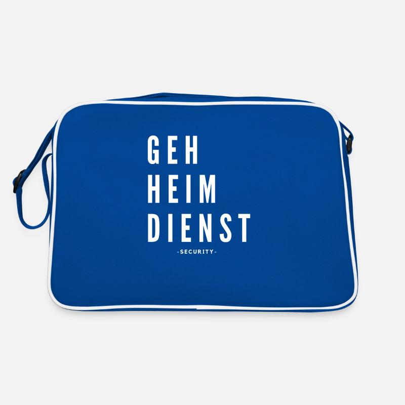 Security -Geheimdienst Retro Tasche
