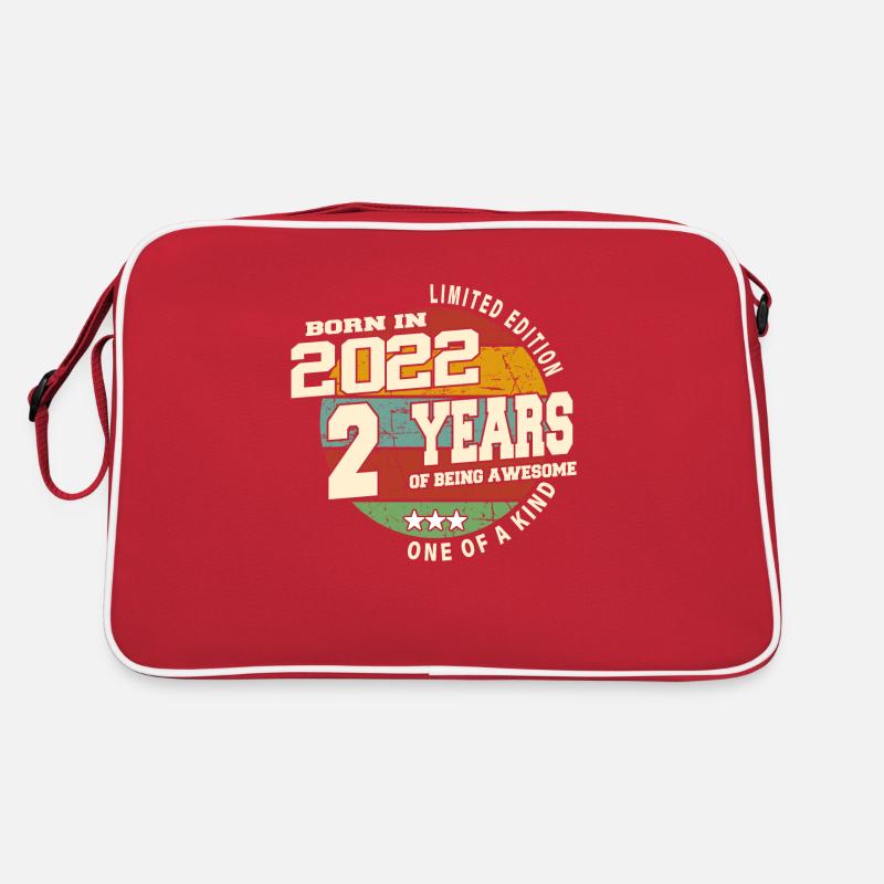 2022 Vintage Retro Classique 2 ans Sac Retro