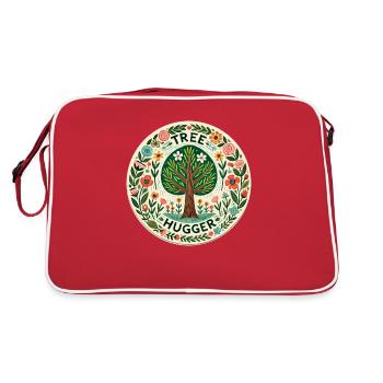 Câlin d’arbre - Sac Retro - rouge/blanc - Dos