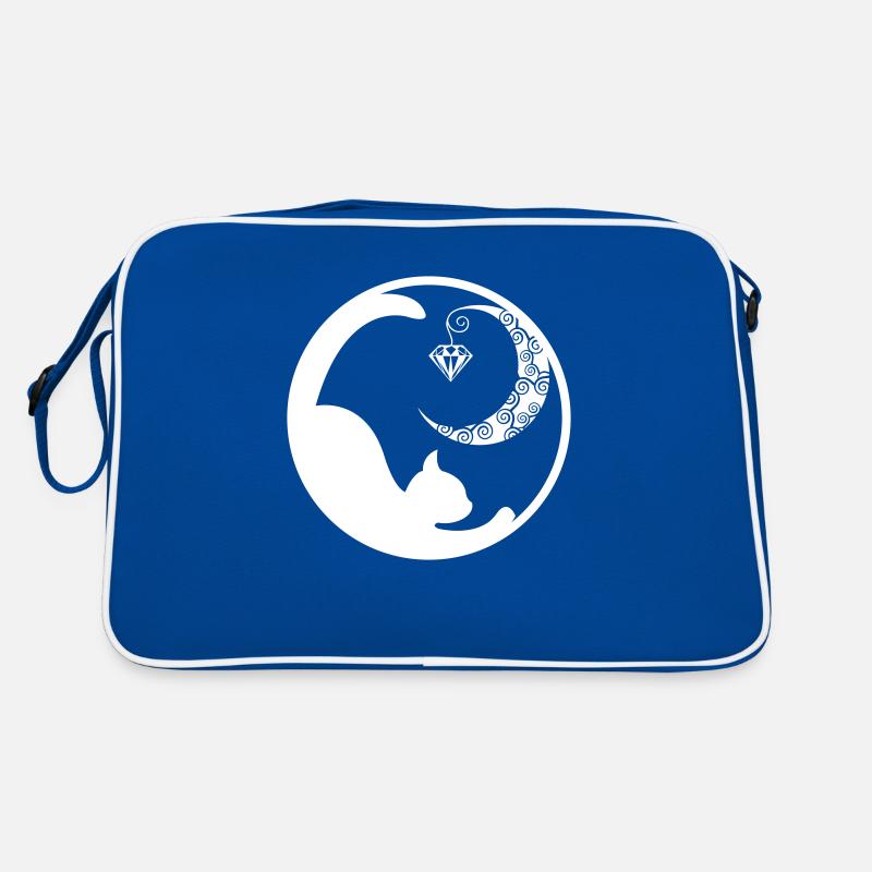 Cat Moon Retro Bag