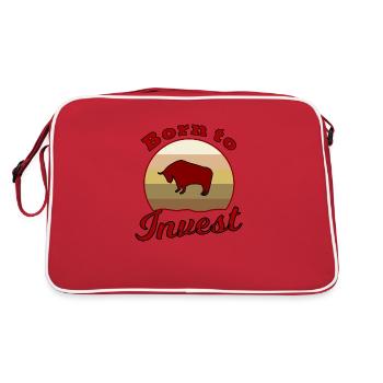 Capitalisme et prospérité - Sac Retro - rouge/blanc - Dos