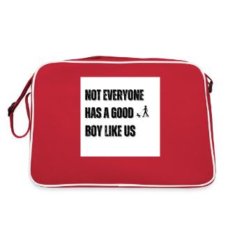 Good Boy - Retro Bag - red/white - Back