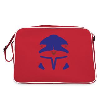 Fives - Retro Bag - red/white - Back