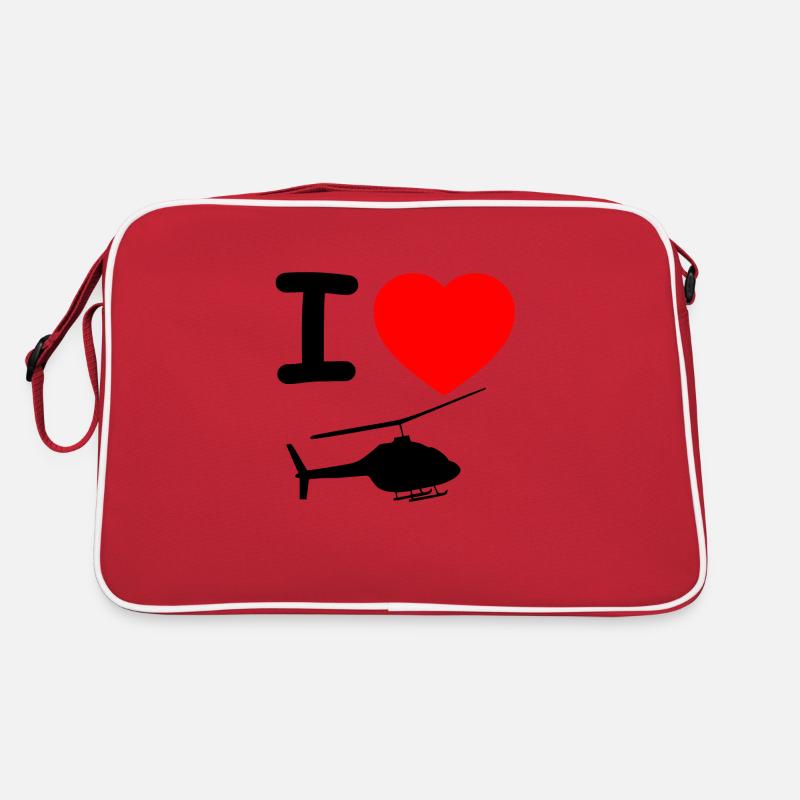 Hélicoptère Sac Retro