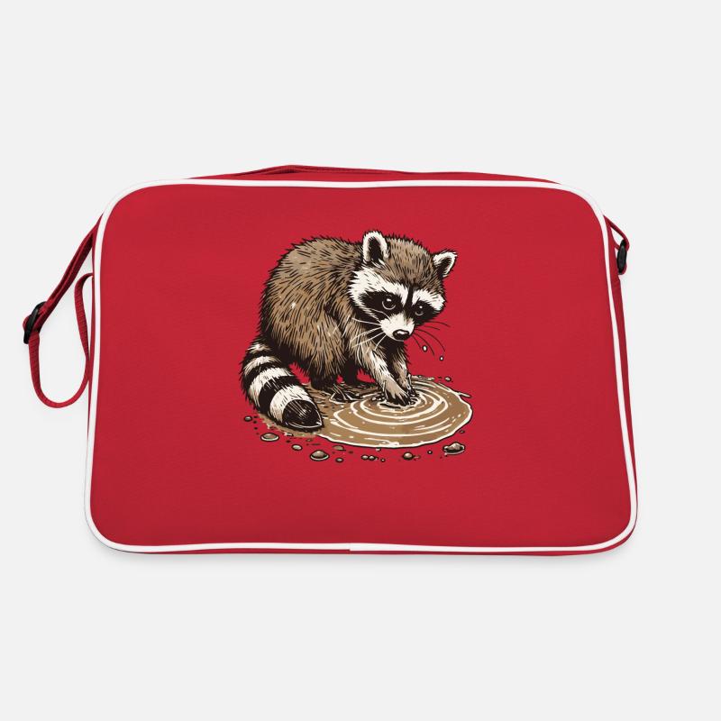 Raton laveur Sac Retro