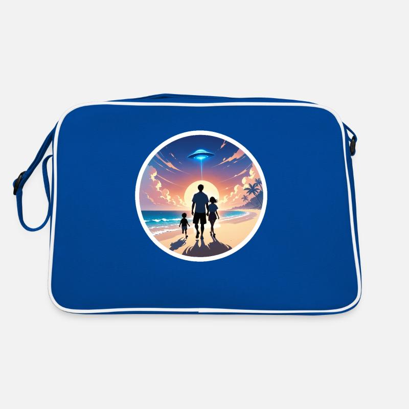 Sunset Beach Retro Tasche
