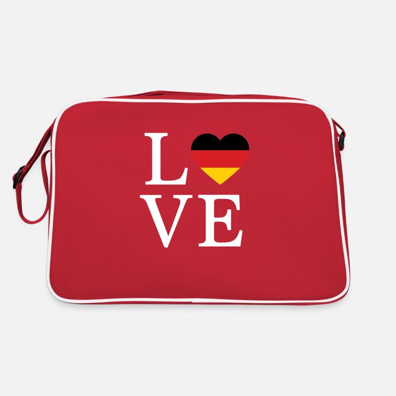 Germany Minimalist Script Retro Tasche