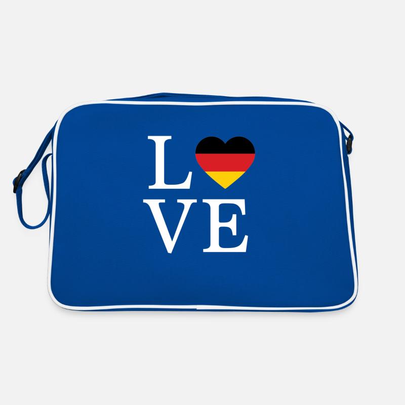 Germany Minimalist Script Retro Tasche