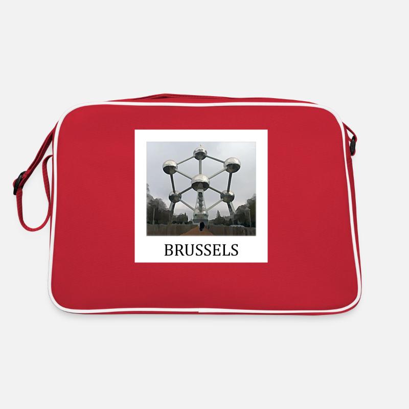 Brüsseler Atomium Retro Tasche
