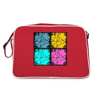 Popart urban style - Retro Bag - red/white - Back