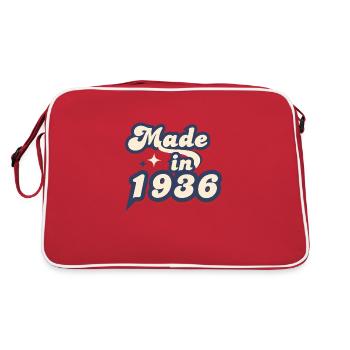 Made in 1936 retro - Sac Retro - rouge/blanc - Dos