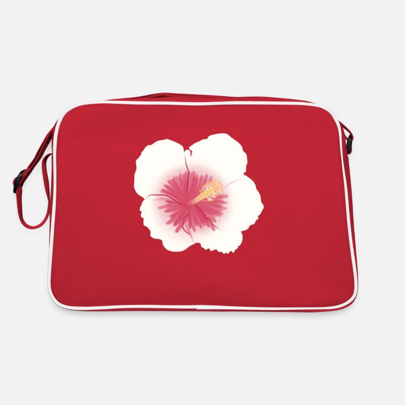 fleur d’hibiscus Sac Retro