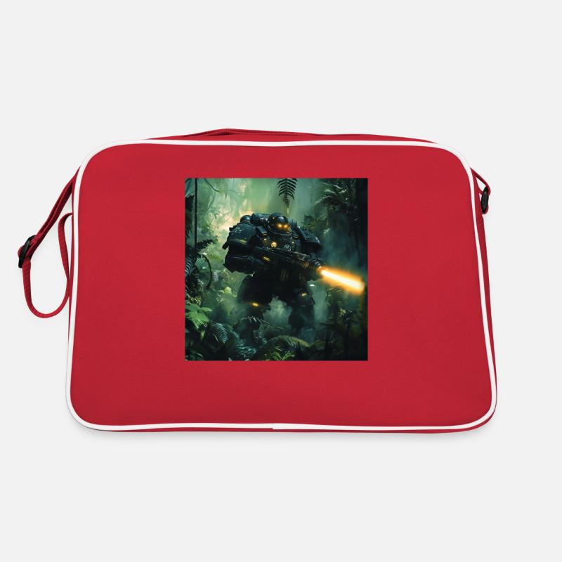 Sci Fi Krieger3 Retro Tasche