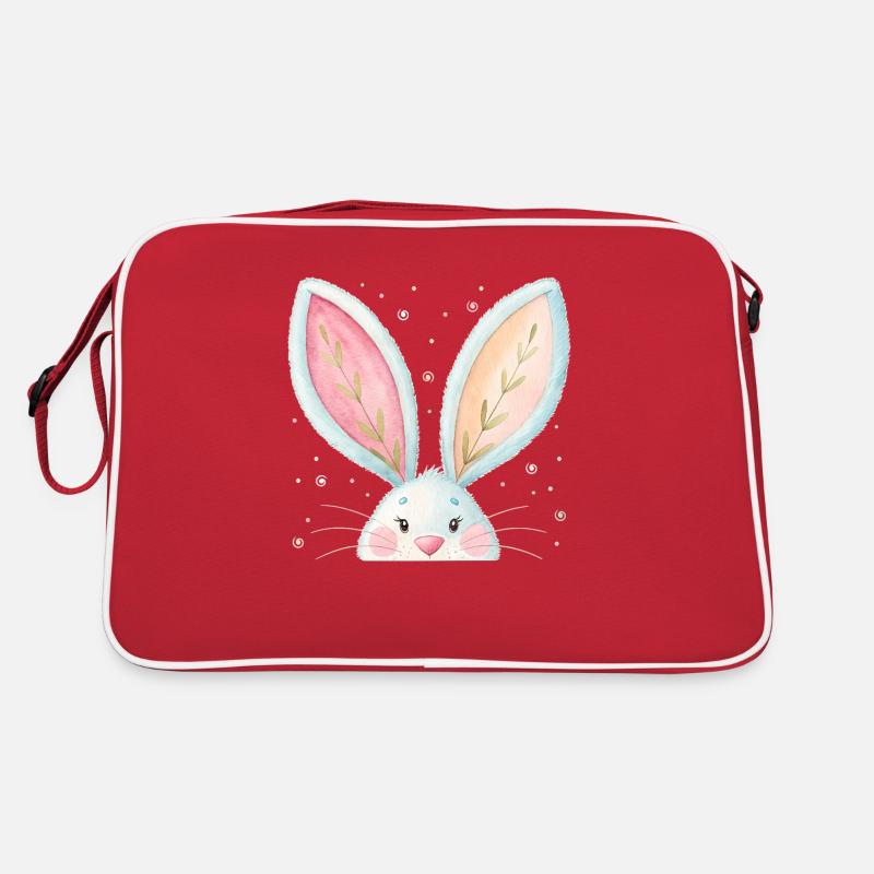 Oreilles de lapin de Pâques mignonnes Sac Retro