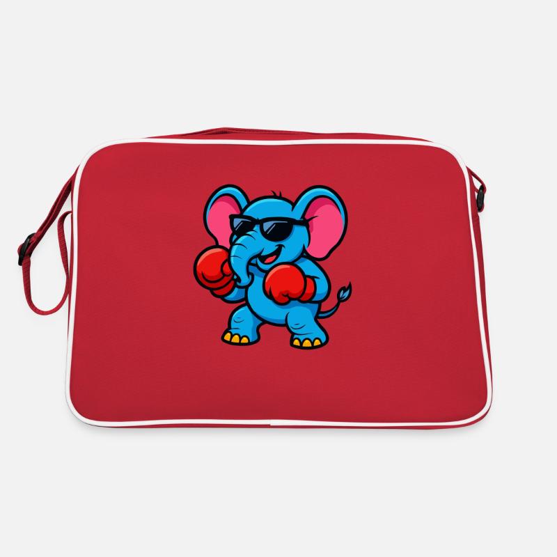 elefant boxer Retro Tasche