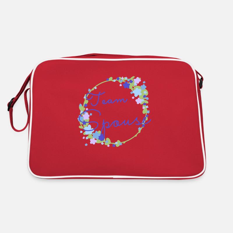 Equipe Conjoint /Equipe Verlobte :r - Sac Retro - rouge/blanc