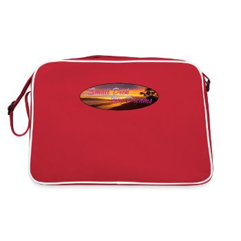 Small Dick Big Dreams Little Lörres Big Dreams - Retro Bag - red/white - Back