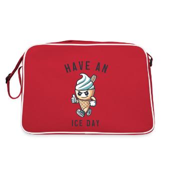 Have an nice day - Retro Bag - red/white - Back