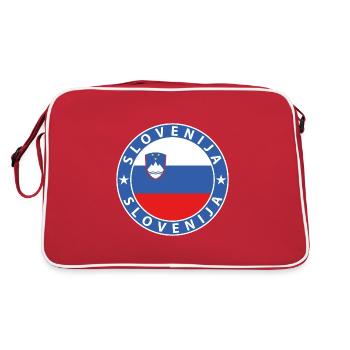 Slovénie - Sac Retro - rouge/blanc - Dos