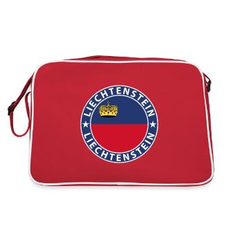 Liechtenstein - Retro Bag - red/white - Back