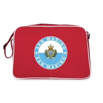 San Marino - Retro Bag - red/white - Back