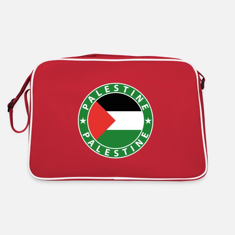 Palestine - Retro Bag - red/white