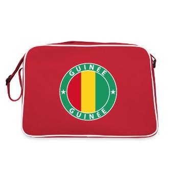 Guinée - Sac Retro - rouge/blanc - Dos