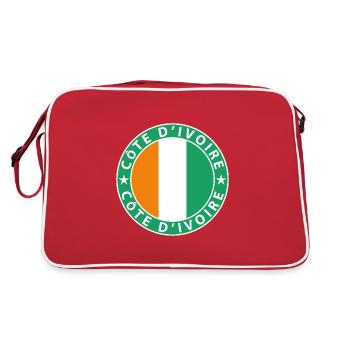 Ivory Coast - Retro Bag - red/white - Back