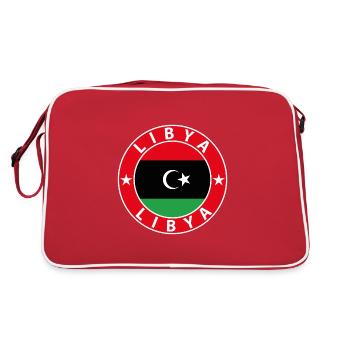 Libya - Retro Bag - red/white - Back