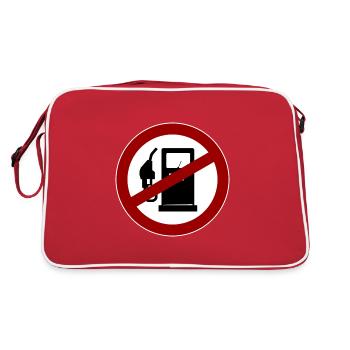 No more gasoline - Sac Retro - rouge/blanc - Dos