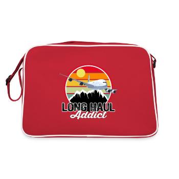 Voyage longue distance Addict Sunset - Vintage Gift Pilot - Sac Retro - rouge/blanc - Dos