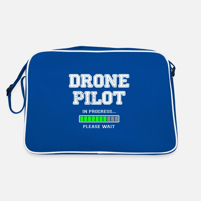 Drone Pilot in Progress please wait - Gift Retro Bag