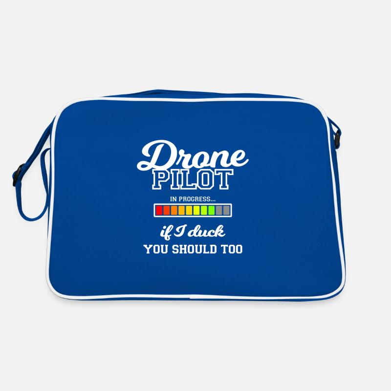 Drone Pilot If I duck you should also Retro Bag