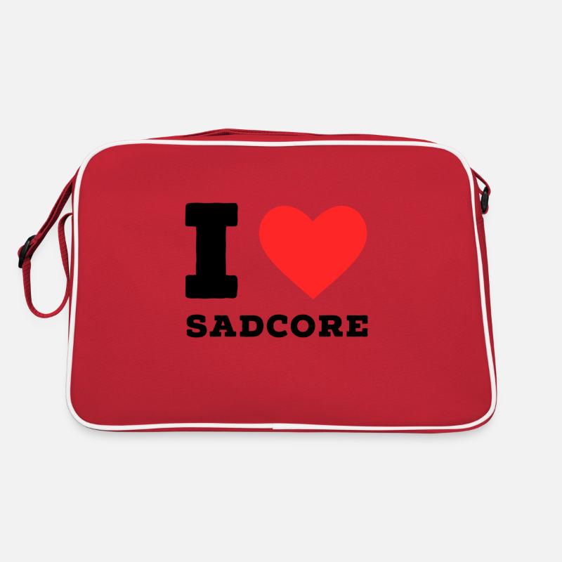 Ich liebe Sadcore Retro Tasche