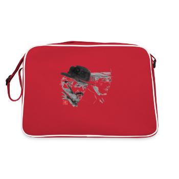 butch cassidy and the sundance kid - Retro Bag - red/white - Back