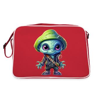 Alien Alien Pirate - Sac Retro - rouge/blanc - Dos