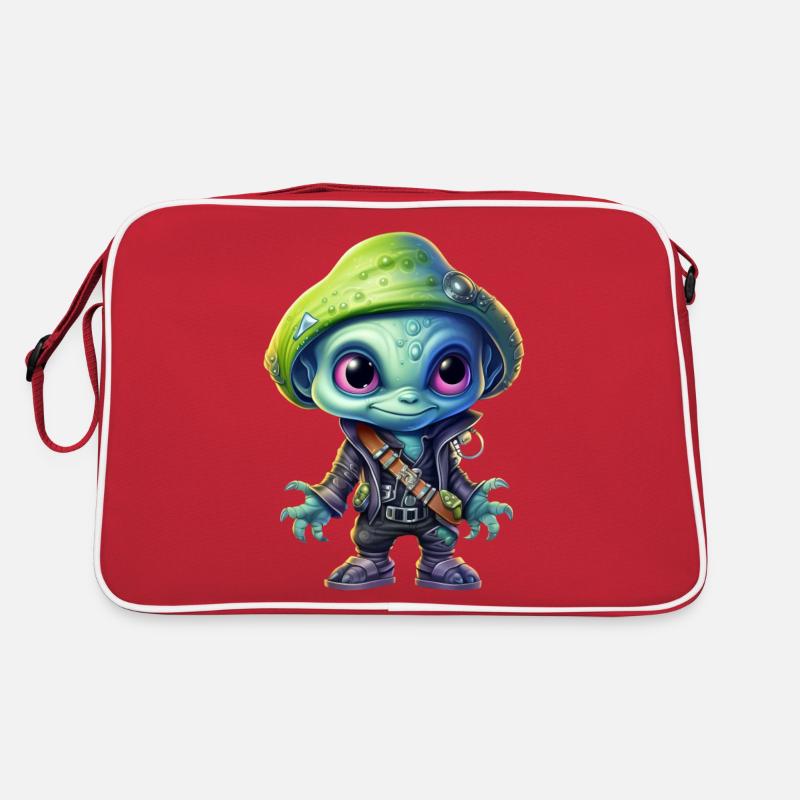 Alien Alien Pirate Retro Bag