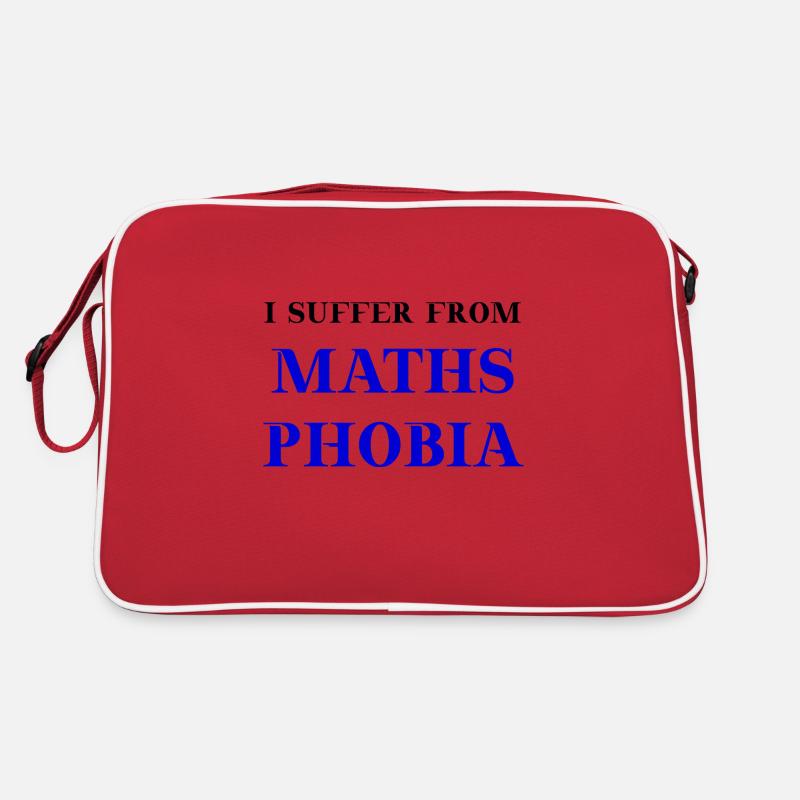 math phobia gift idea funny funny math Retro Bag