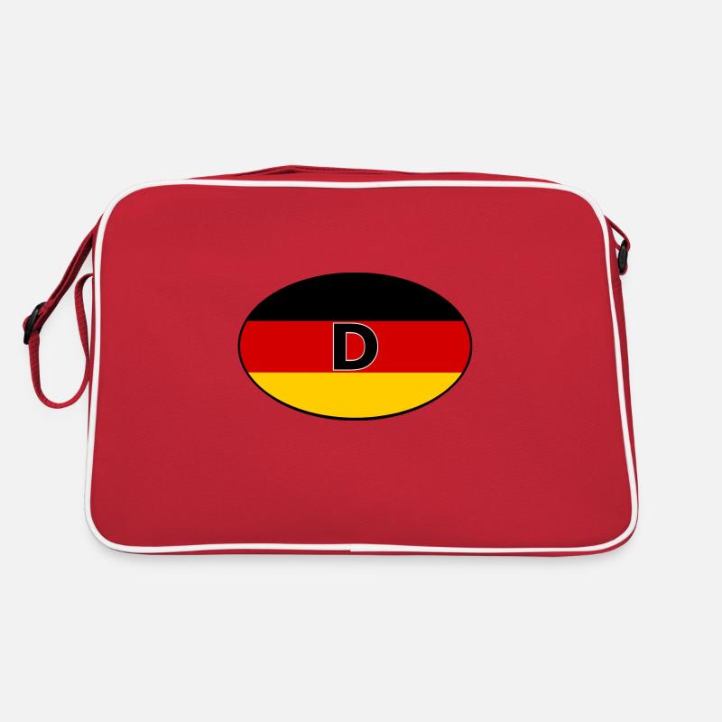 The Germany Sticker Retro Bag