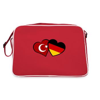L’amitié germano-turque - Sac Retro - rouge/blanc - Dos