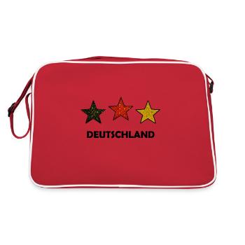 The German stars - Retro Bag - red/white - Back