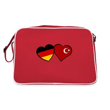 Le partenariat germano-turc - Sac Retro - rouge/blanc - Dos