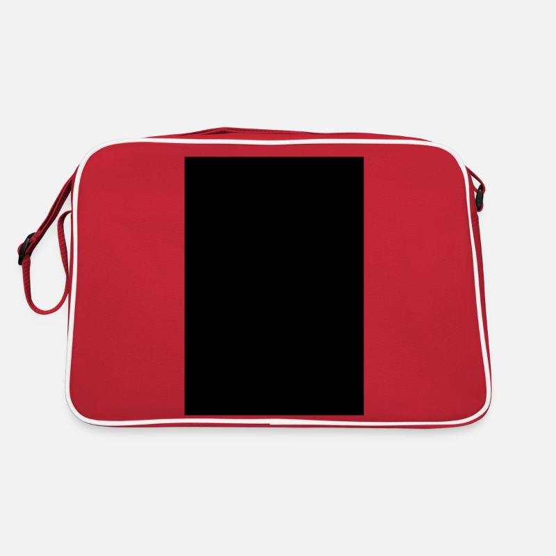 Rectangle noir Sac Retro