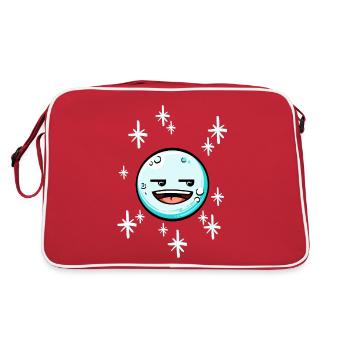 Boule de neige #5/9 - Sac Retro - rouge/blanc - Dos