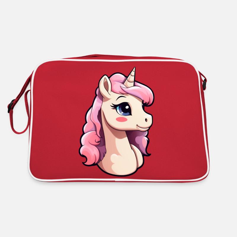 Bébé licorne Sac Retro